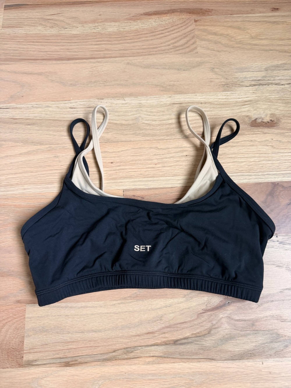 SET active layered bra